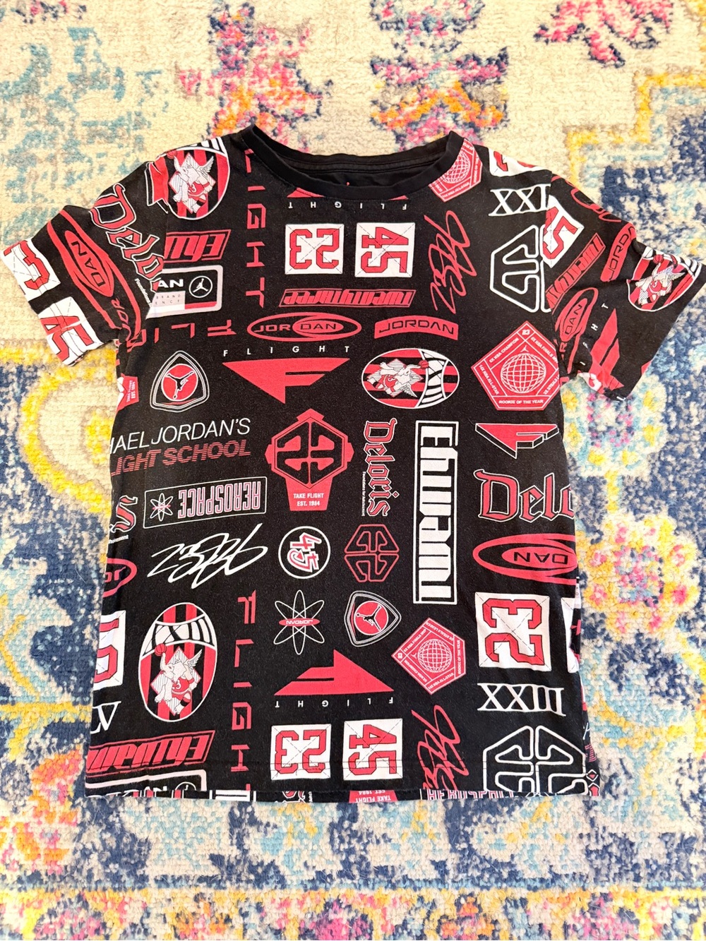 Jordan Youth Allover Graphic T-Shirt